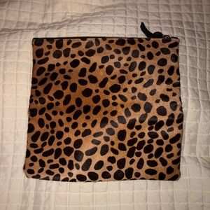 Claire Vivier cheetah clutch